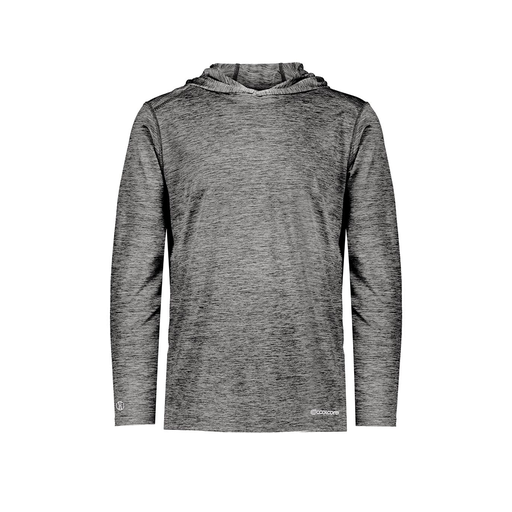 [FOLHCGBK-YS-LOGO2] Decker Youth Charge Hoodie (Youth S, Black, Logo 2)